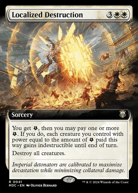 Localized Destruction, Magic card M3C 41 — Modern Horizons 3 Commander set