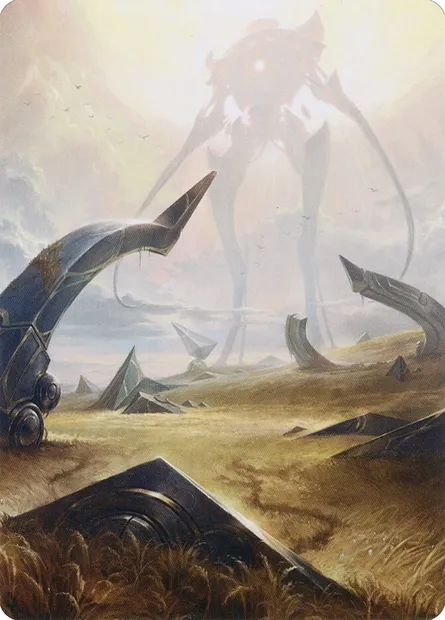 Plains // Plains, Magic card ABRO 47 — The Brothers' War Art Series set