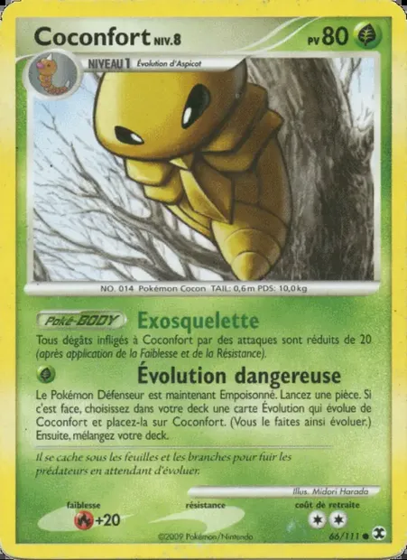 Coconfort Niv. 8, carte Pokémon RR 66 — extension Rivaux Émergeants