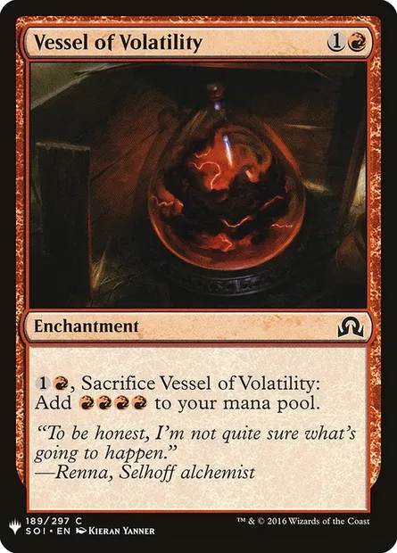 Urne de versatilité, carte Magic PLST SOI-189 — extension The List