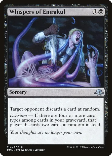 Whispers of Emrakul, Magic card EMN 114 — Eldritch Moon set