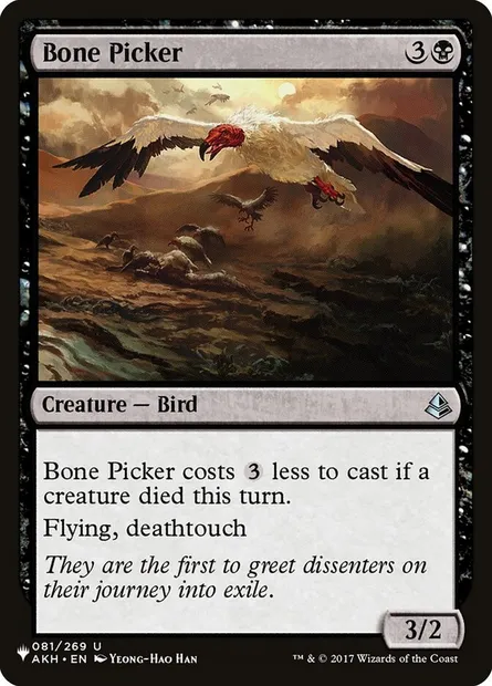 Glaneur d'os, carte Magic PLST AKH-81 — extension The List