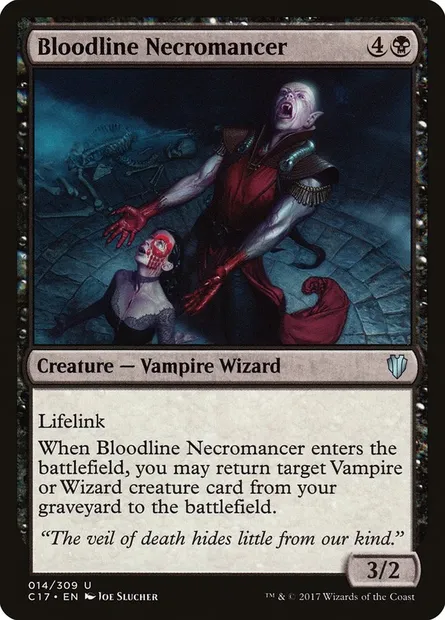 Bloodline Necromancer, Magic card C17 14 — Commander 2017 set