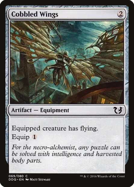 Cobbled Wings, Magic card DDQ 69 — Duel Decks: Blessed vs. Cursed set