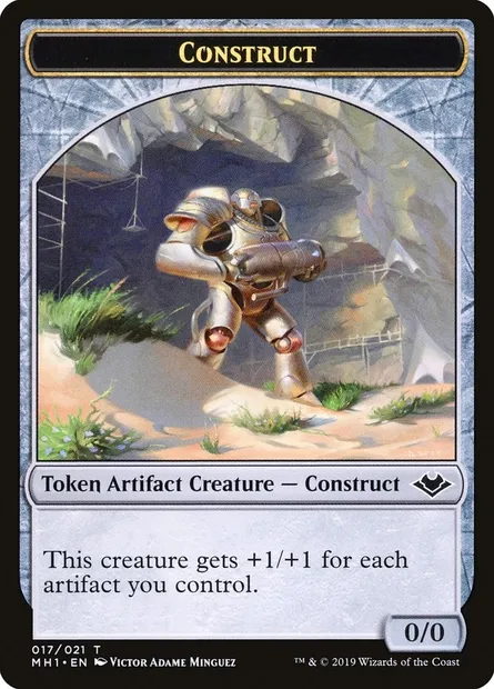 Construct, Magic card TMH1 17 — Modern Horizons Tokens set