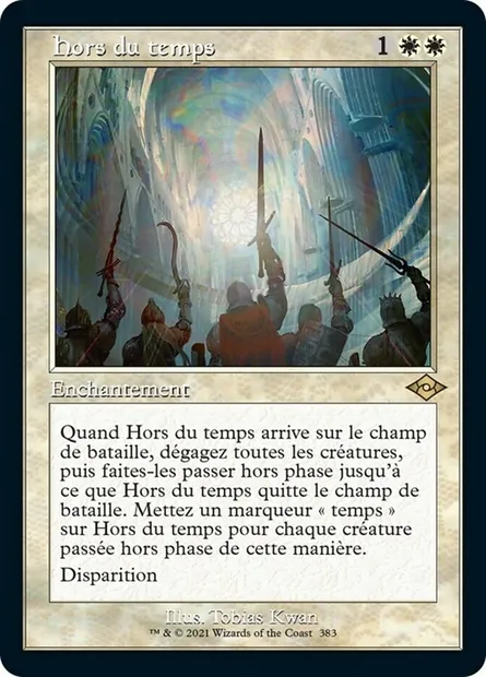 Hors du temps, carte Magic MH2 383 — extension Horizons du Modern 2