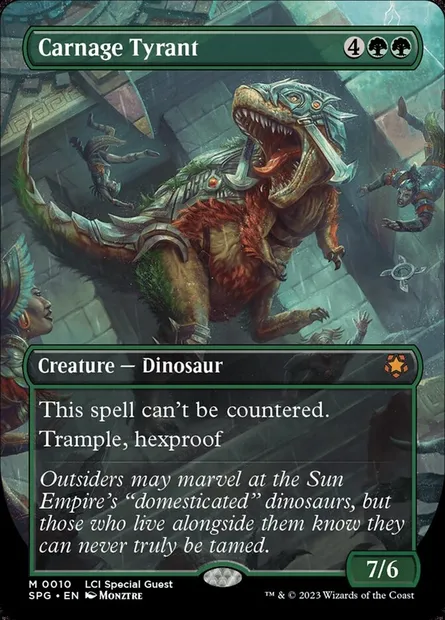 Carnage Tyrant, Magic card SPG 10 — Special Guests set