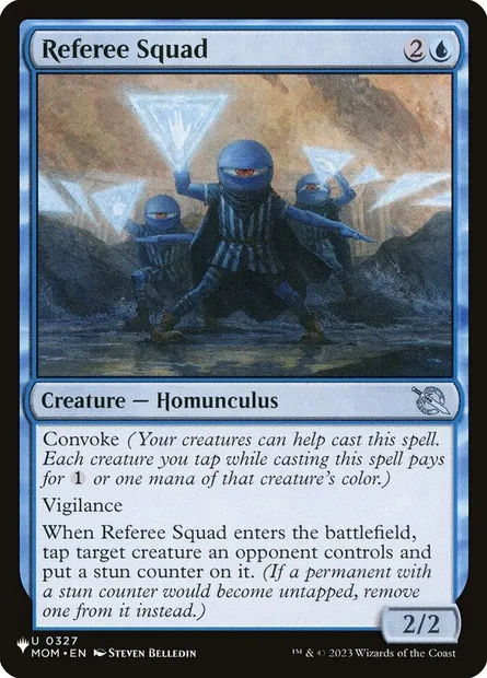 Referee Squad, Magic card PLST MOM-327 — The List set