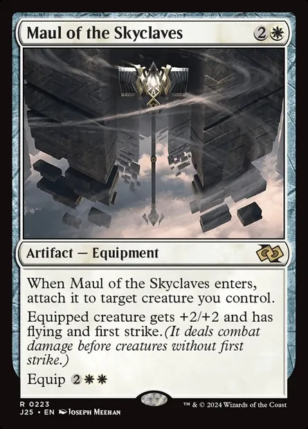 Maul of the Skyclaves, Magic card J25 223 — Foundations Jumpstart set