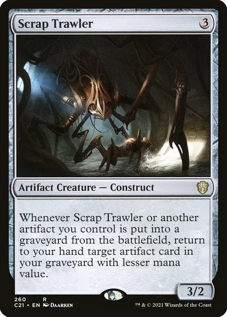 Scrap Trawler, Magic card C21 260 — Commander 2021 set