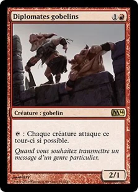 Diplomates gobelins, carte Magic M14 141 — extension Magic 2014