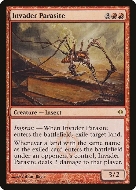 Invader Parasite, Magic card NPH 87 — New Phyrexia set