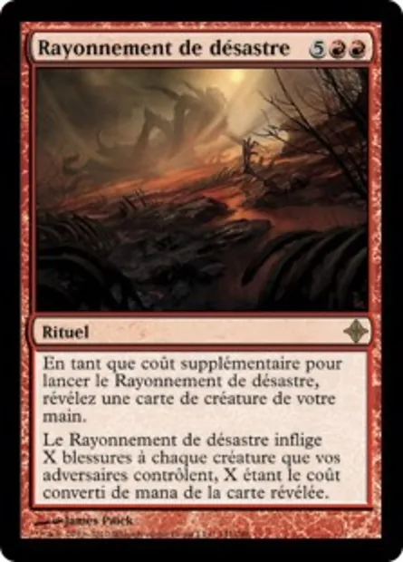 Rayonnement de désastre, carte Magic ROE 141 — extension L'ascension des Eldrazi