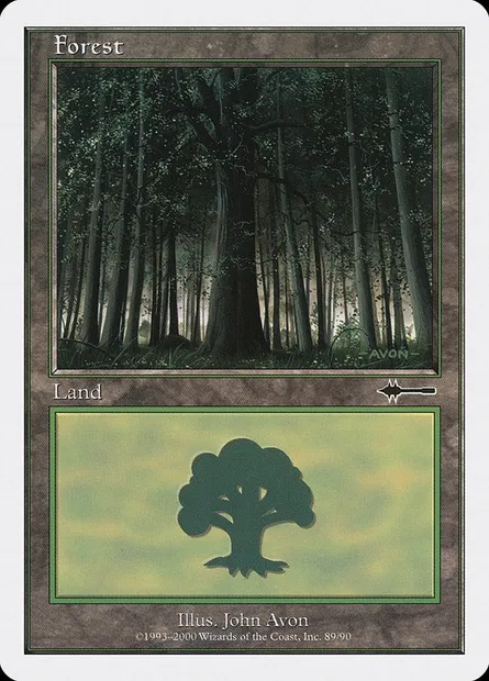 Forêt, carte Magic BTD 89 — extension Beatdown Box Set
