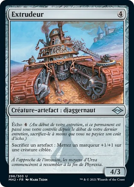 Extrudeur, carte Magic MH2 296 — extension Horizons du Modern 2