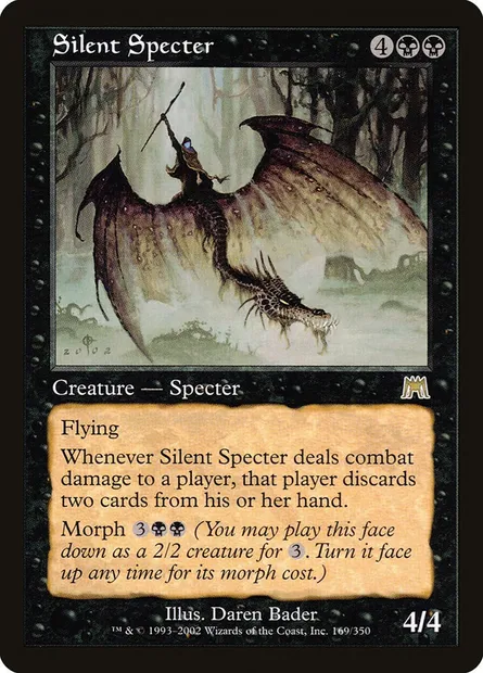 Silent Specter, Magic card ONS 169 — Onslaught set
