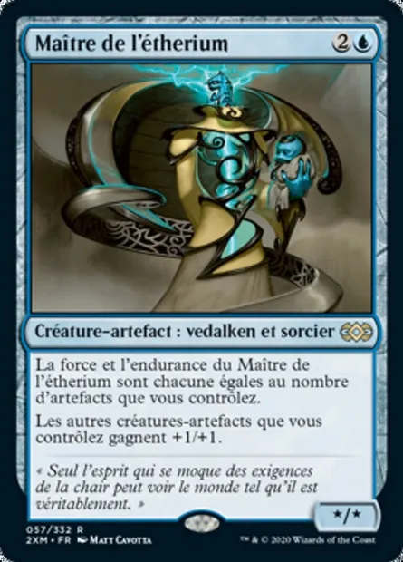 Maître de l'étherium, carte Magic 2XM 57 — extension Double Masters