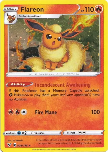 Pyroli, carte Pokémon TDX 026-13 — extension Theme Deck & Blisters Exclusives