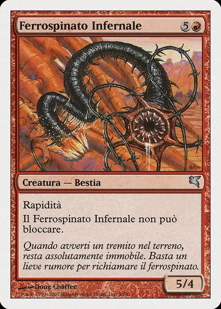 Iron-Barb Hellion, Magic card PSAL K3 — Salvat 2005 set