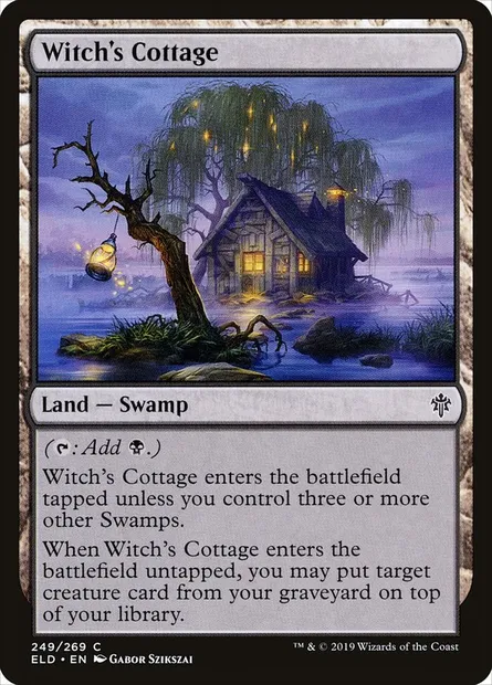 Witch's Cottage, Magic card ELD 249 — Throne of Eldraine set