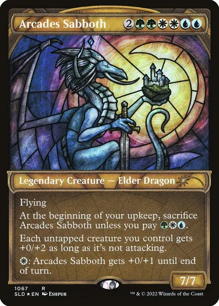 Arcades Sabboth, carte Magic SLD 1067 — extension Secret Lair Drop