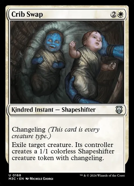 Crib Swap, Magic card M3C 168 — Modern Horizons 3 Commander set