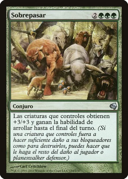 Overrun, Magic card PS11 154 — Salvat 2011 set