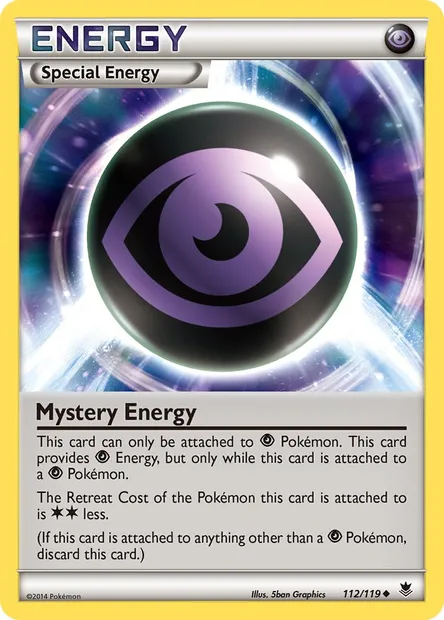 Mystery Energy, Pokémon card PHF 112 — Phantom Forces set