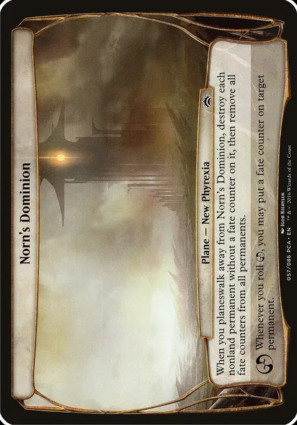 Norn's Dominion, Magic card OPCA 57 — Planechase Anthology Planes set