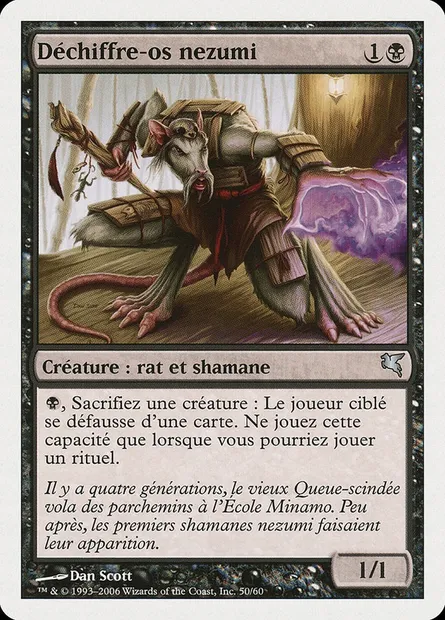Nezumi Bone-Reader, Magic card PSAL A50 — Salvat 2005 set