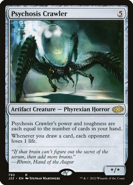Psychosis Crawler, Magic card J22 792 — Jumpstart 2022 set