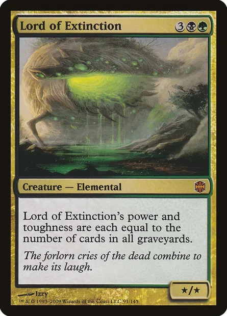 Lord of Extinction, Magic card ARB 91 — Alara Reborn set