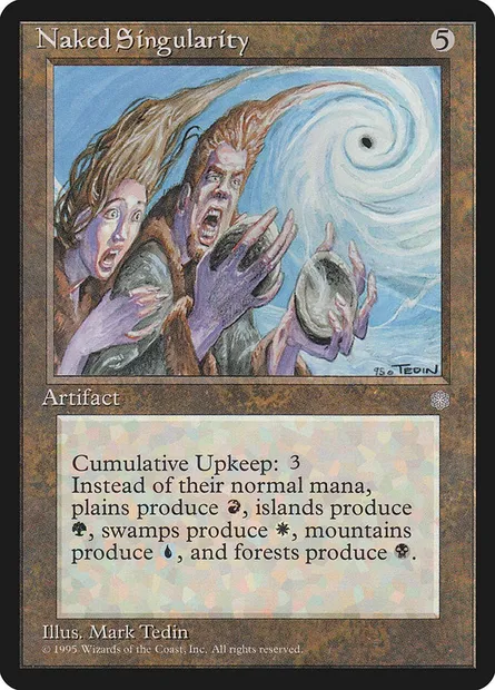 Noeud de singularité, carte Magic ICE 330 — extension Ere Glaciaire