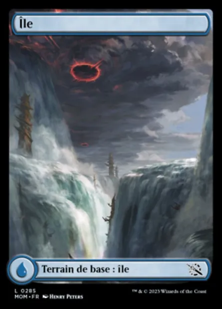Île, carte Magic MOM 285 — extension L'invasion des machines