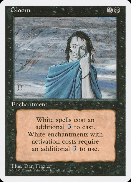 Langueur, carte Magic 4ED 139 — extension Quatrième Edition