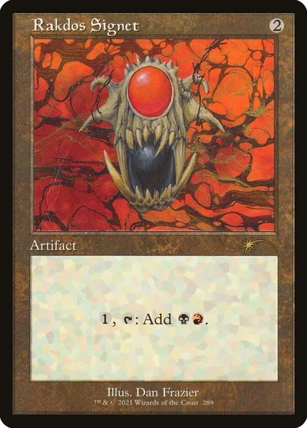 Rakdos Signet, Magic card SLD 289 — Secret Lair Drop set