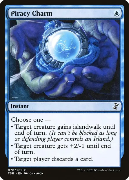 Piracy Charm, Magic card TSR 78 — Time Spiral Remastered set
