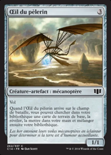 Œil du pèlerin, carte Magic C14 262 — extension Commander 2014
