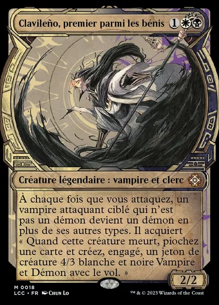Clavileño, premier parmi les bénis, carte Magic LCC 18 — extension The Lost Caverns of Ixalan Commander