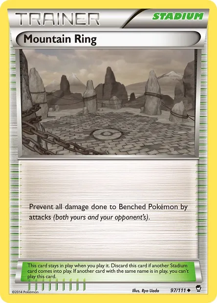 Mountain Ring, Pokémon card FFI 97 — Furious Fists set