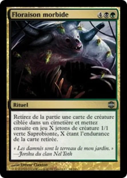 Floraison morbide, carte Magic ARB 94 — extension La Renaissance d'Alara