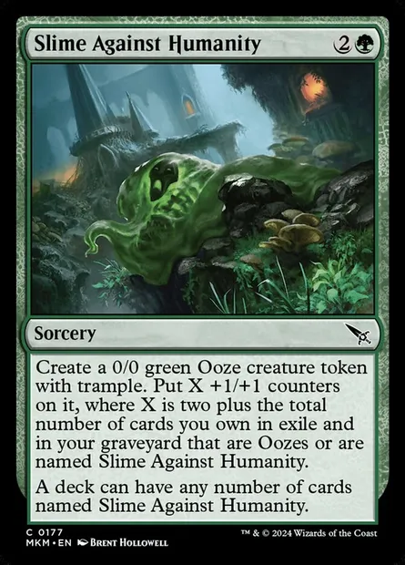Slime Against Humanity, Magic card MKM 177 — Murders at Karlov Manor set