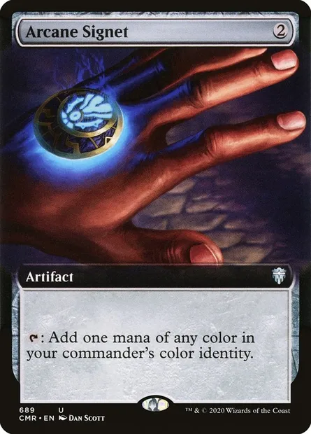 Arcane Signet, Magic card CMR 689 — Commander Legends set