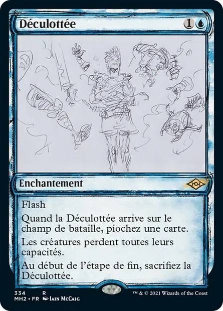 Déculottée, carte Magic MH2 334 — extension Horizons du Modern 2