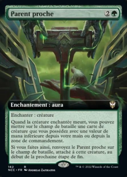 Parent proche, carte Magic NCC 162 — extension New Capenna Commander