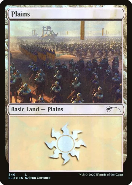 Plains, Magic card SLD 540 — Secret Lair Drop set