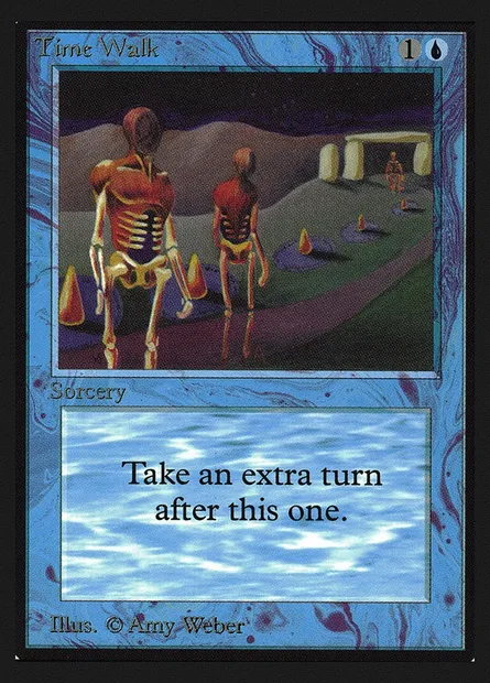 Time Walk, Magic card CEI 84 — Intl. Collectors' Edition set