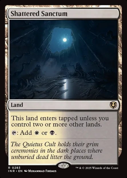 Shattered Sanctum, Magic card INR 283 — Innistrad Remastered set