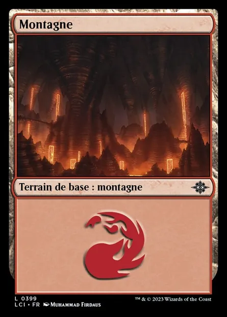 Montagne, carte Magic LCI 399 — extension The Lost Caverns of Ixalan