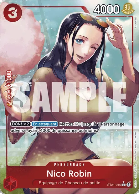 Nico Robin, carte One Piece ST21-010 — extension GEAR 5TH